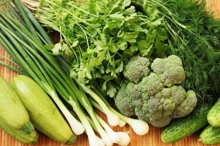 zelenina a bylinky pre hypoalergénnu diétu